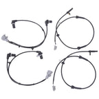 Set of 4 ABS Speed Sensors for Infiniti FX35 FX45 (2003–2008)