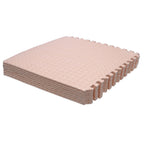 8PC EVA Foam Exercise Tiles for Gym Fitness Yoga Workout 24x24 Pink