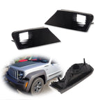 Smoked Black Corner Parking Signal Lights for Jeep Liberty (2008–2012)