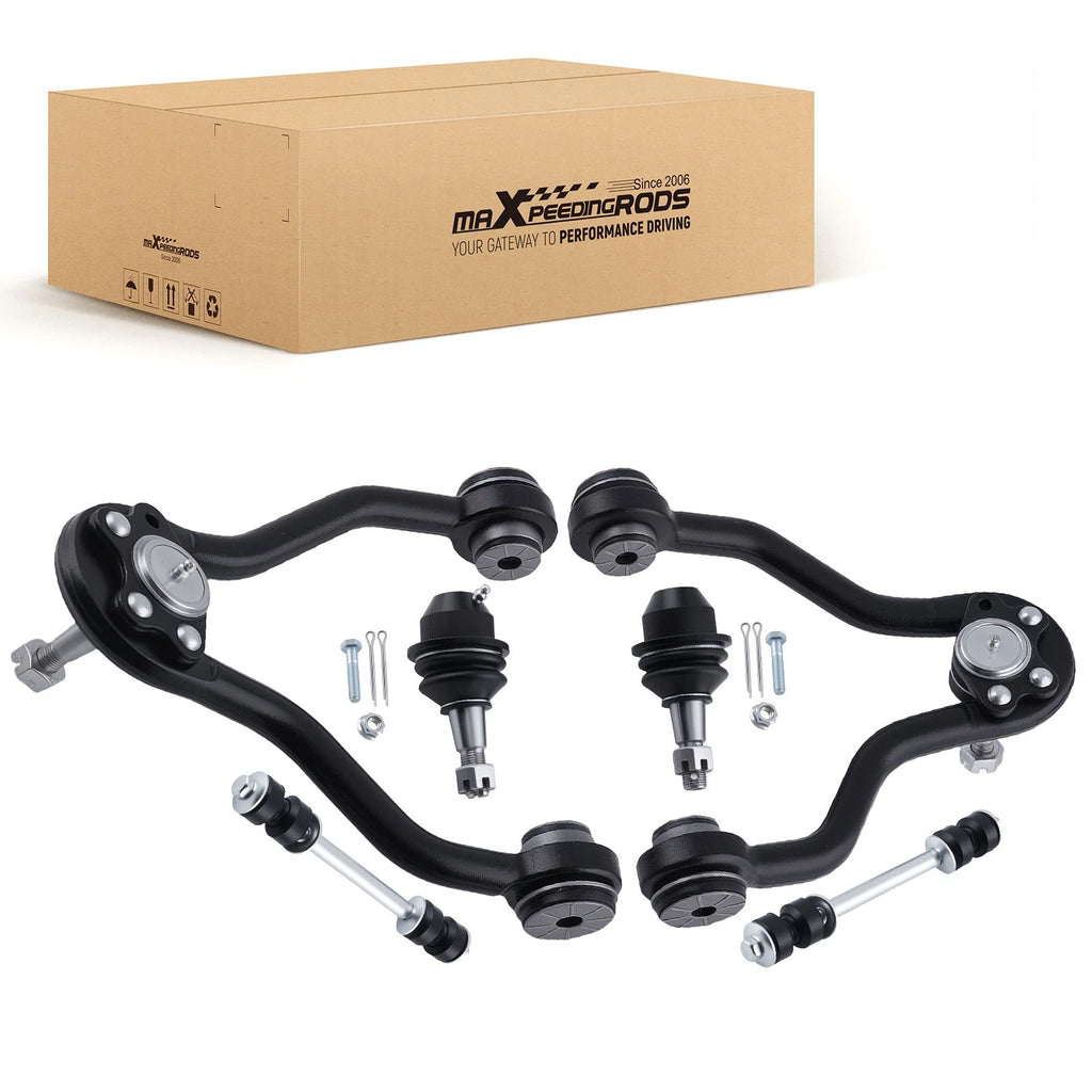 Front Upper Control Arm Ball Joint Sway Bar Links for Chevy GMC K1500 K2500 (1990–1999)
