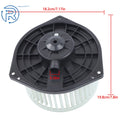 HVAC Blower Motor for Nissan Titan XD (2016–2019) NV1500 NV2500 NV3500 (2012–2021)