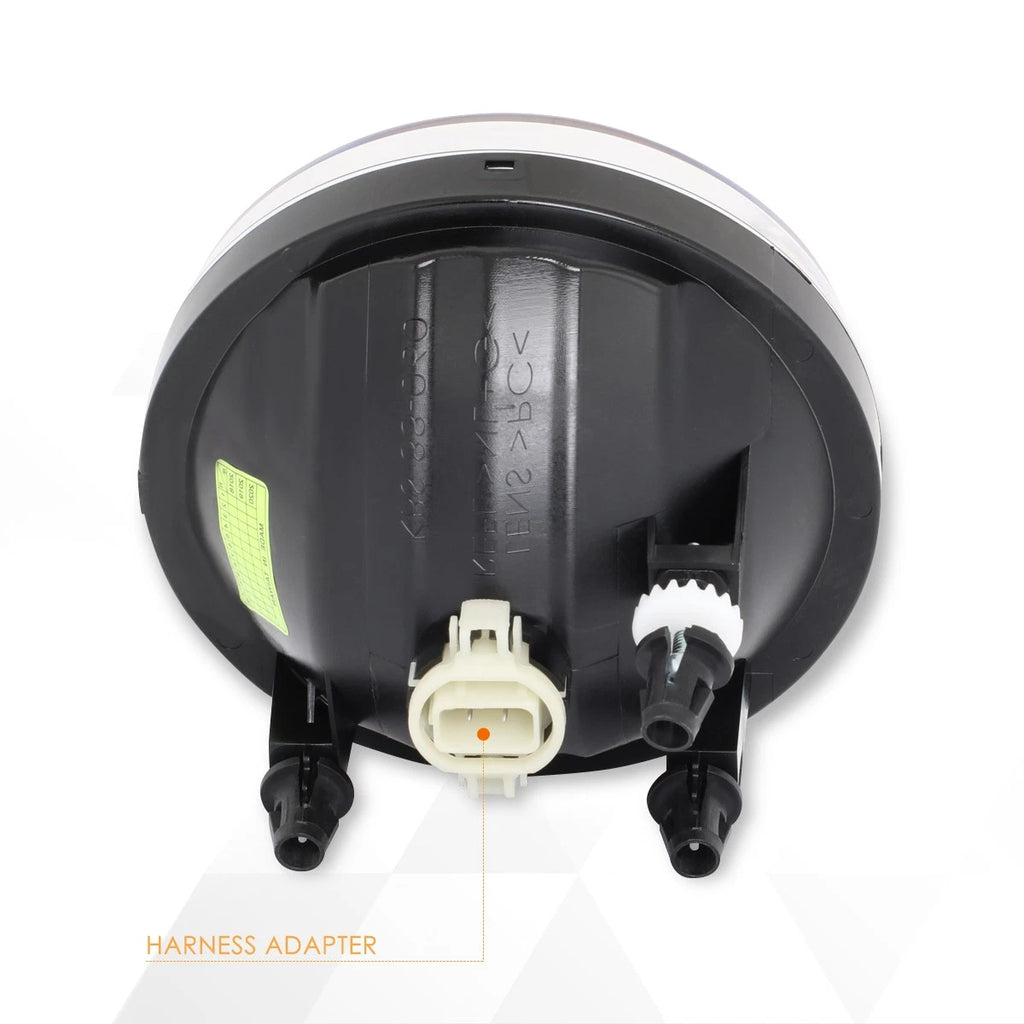 Halogen Headlight Set for Jeep Grand Cherokee (2011–2013) Chrome Amber