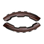 Brown ABS Non-Slip Steering Wheel Covers for Honda Civic Accord CRV