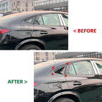 Black Rear Side Window Louver Trim for Benz GLC-Class Coupe C254 (2024–2024)