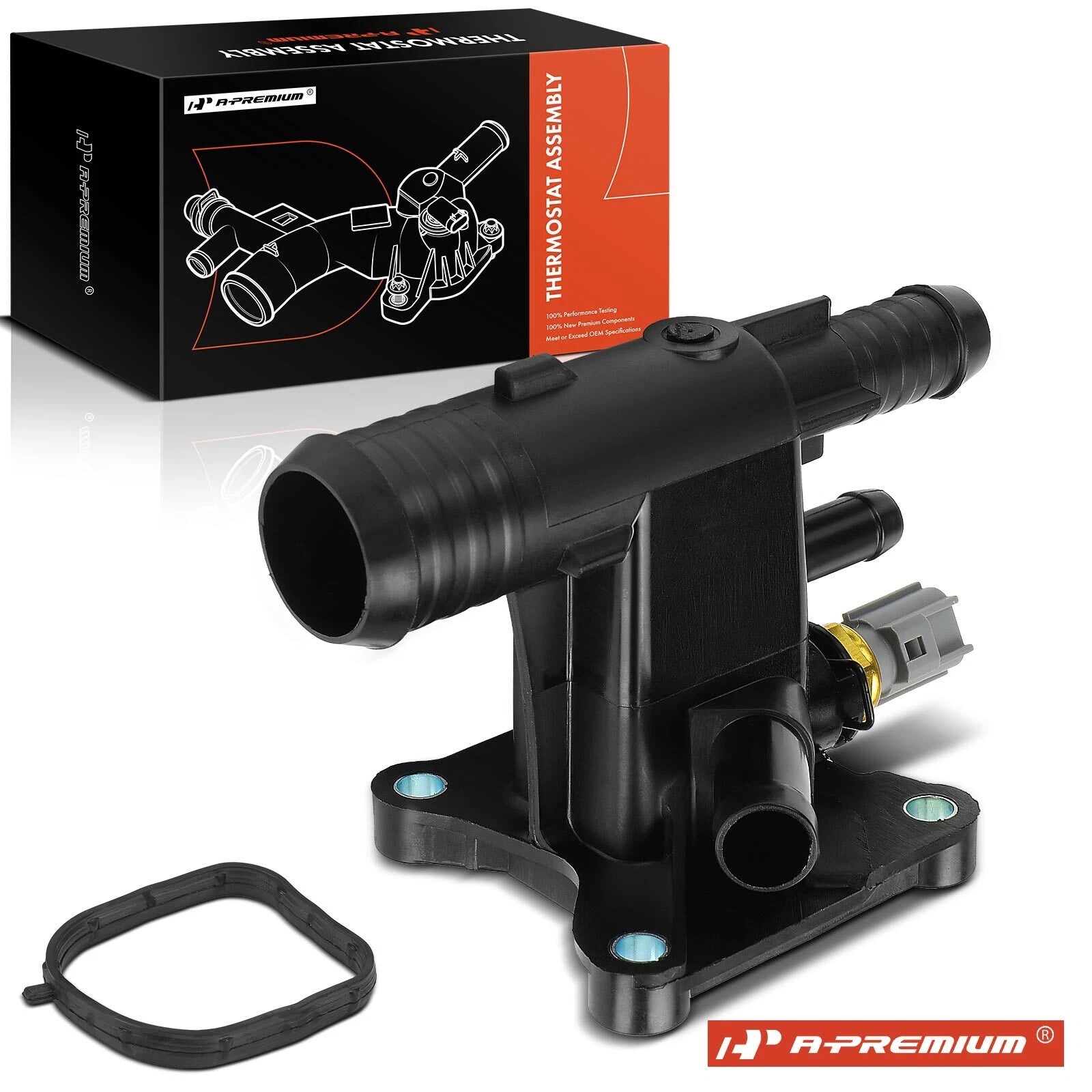 Engine Coolant Thermostat Housing for Ford Escape Explorer (2001–2019)