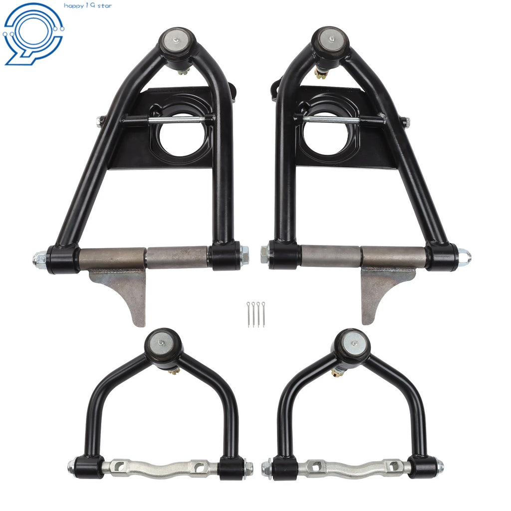 Set of 4 Front Suspension Lower & Upper Control Arms for Ford Mustang II (1974–1978)