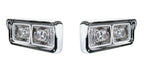 LED Chrome Headlights with LED Turn Signals for Toyota Hilux (2016–2020)