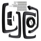 Set of 4 Factory Style Fender Flares for Chevy Silverado 1500 2500 3500 (2014–2019)