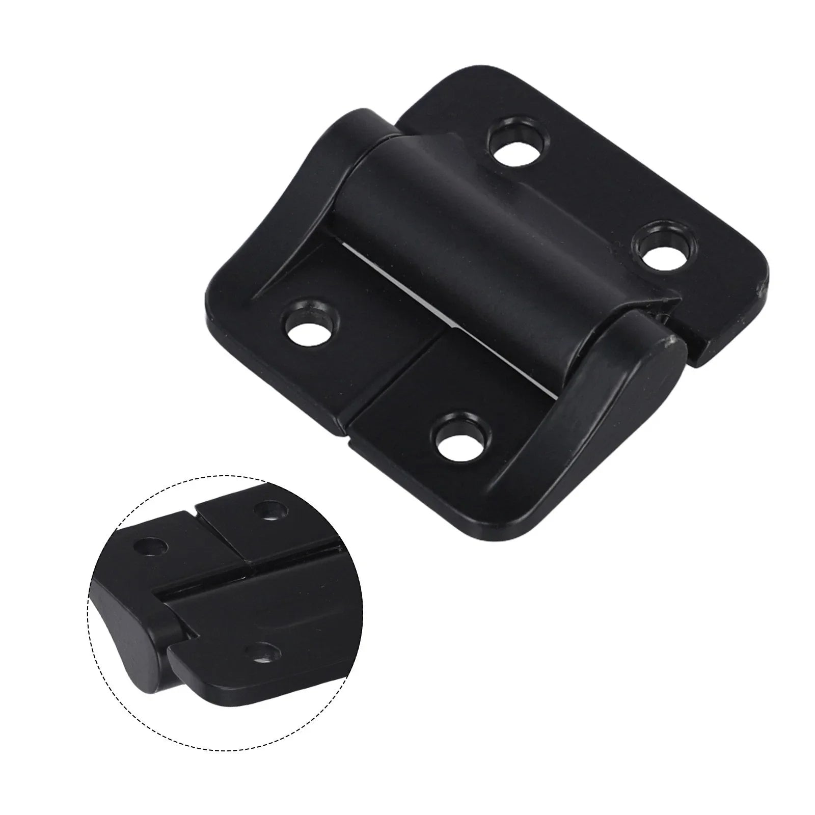 Constant Torque Hinge 1.0 N���m 1.57 X 1.50 Inch 4 Holes Black