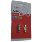 2pc LED Festoon License Light 12V 0.5W CANBUS 14000K for Car (2000–2024)