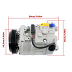 AC Compressor for BMW E60 E63 E64 E65 E66 550i 650i 750i 750Li 760Li (2004-2010)