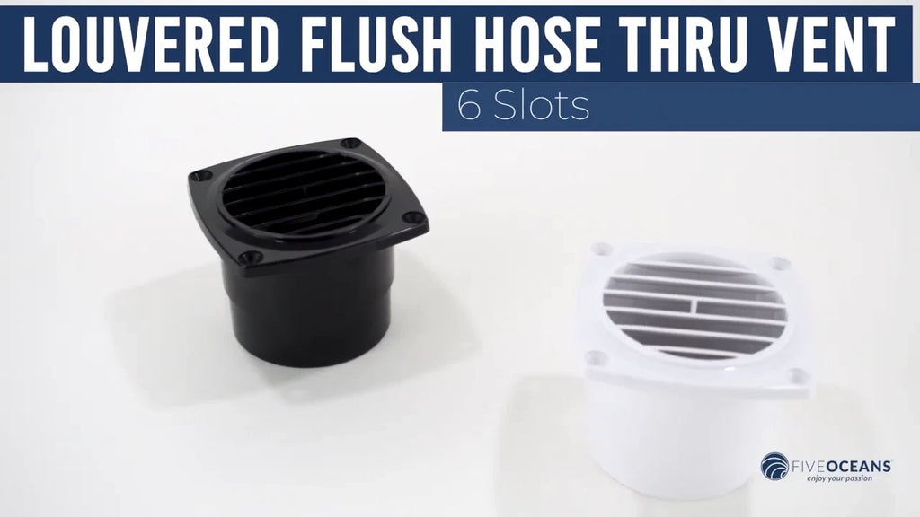 6-Slotted Louvered Hose Vent for FO109 (3-inch Hose Diameter)