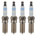 Set of 4 Bosch Double Iridium Spark Plugs for Buick Chevy GMC Pontiac Saab Saturn