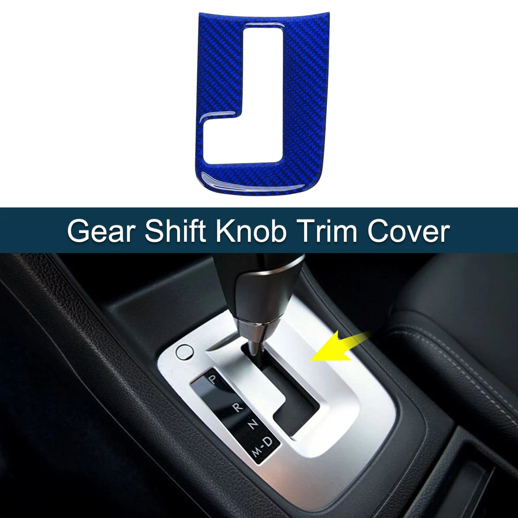 ABS Gear Shift Knob Cover Decal for Subaru Impreza (2012–2014) Dark Blue