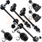Set of 8 Front Ball Joints for Lexus GX470, Toyota 4Runner (2003–2009)