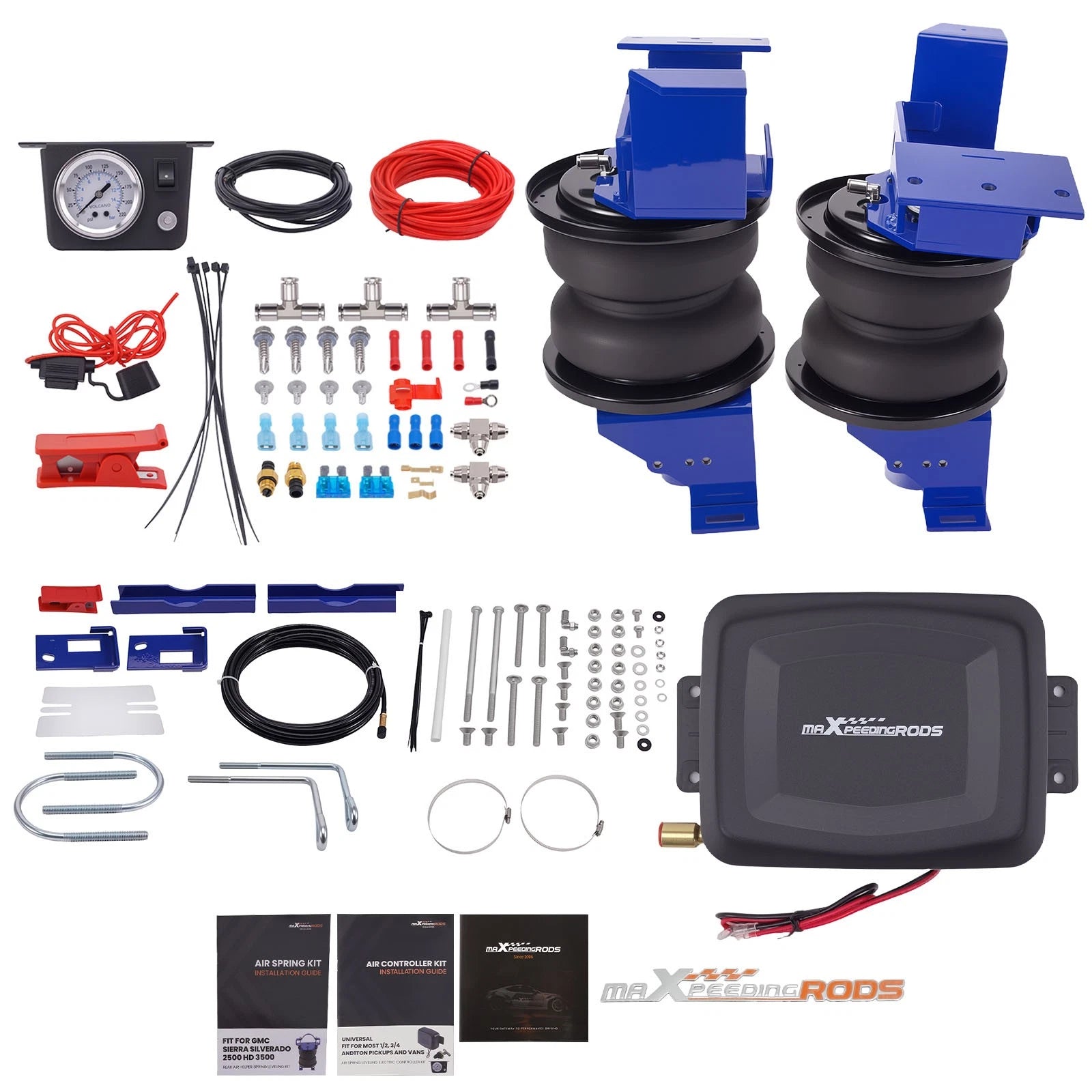 Air Spring Bag with Air Controller Kit for Chevy Silverado 3500 HD (2020–2025)
