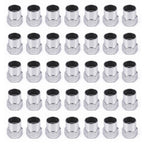 100Pcs Chrome Tire Valve Stem Caps for Car Truck