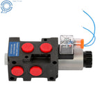 Hydraulic Selector Valve 12V DC 6 Port 13 GPM for Automotive Applications