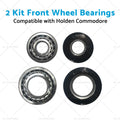 2 Kit Front Wheel Bearings for Holden Commodore HQ-WB VB VC VH VK VL VN