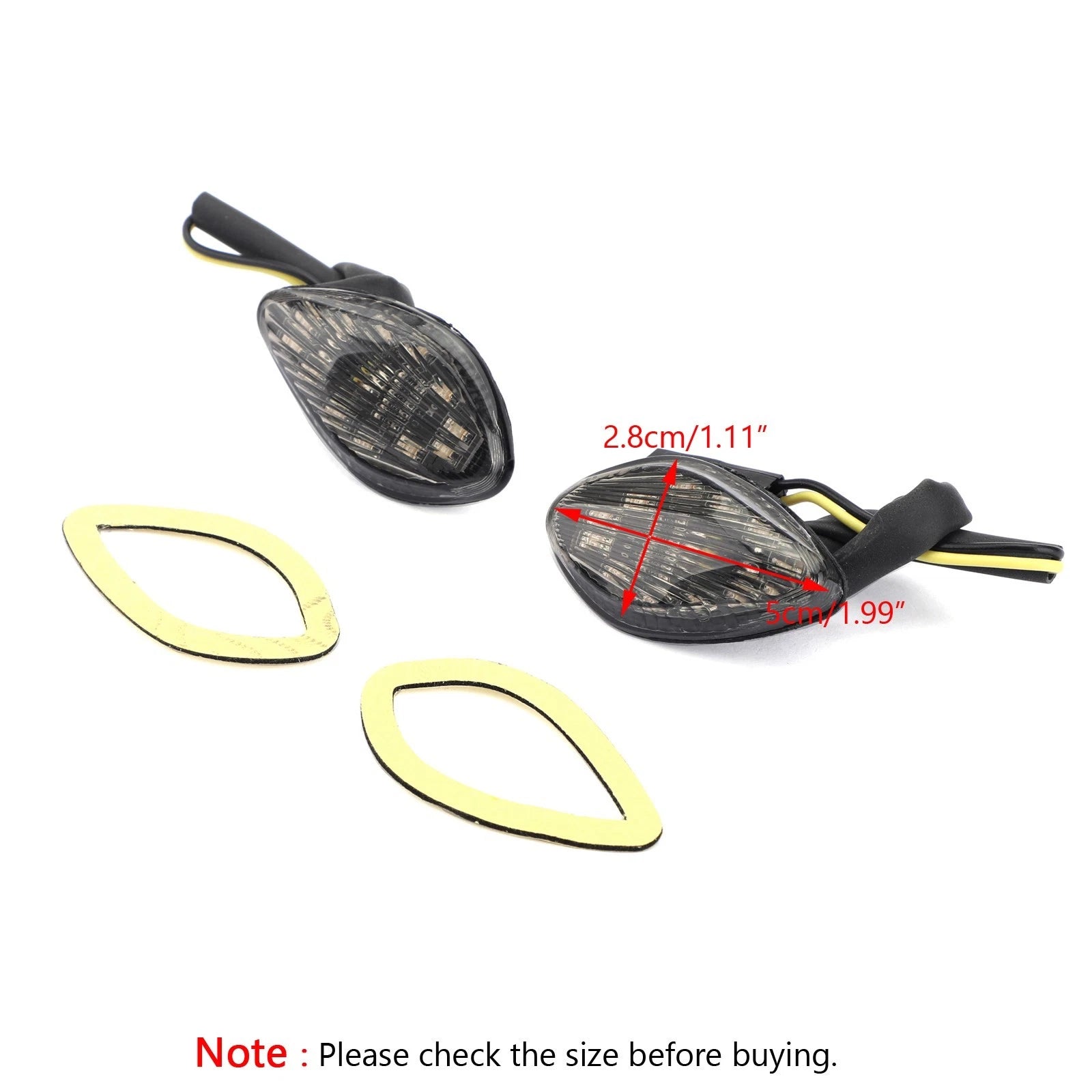 Smoke Turn Signals for Honda CBR 600 F3/F4/F4i/1000 RR/CB 919 (1997–2006)