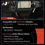HVAC Blower Motor with Wheel Assembly for Mitsubishi Outlander (2018–2019)