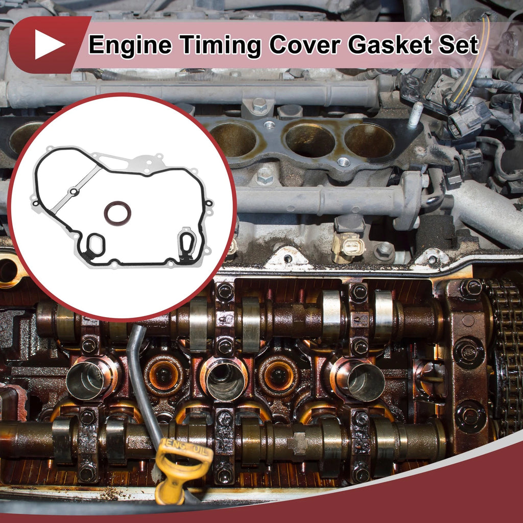 Engine Timing Cover Gasket Set for Chevrolet 2.0L 2.2L 2.4L 