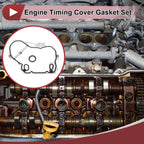 Engine Timing Cover Gasket Set for Chevrolet 2.0L 2.2L 2.4L 
