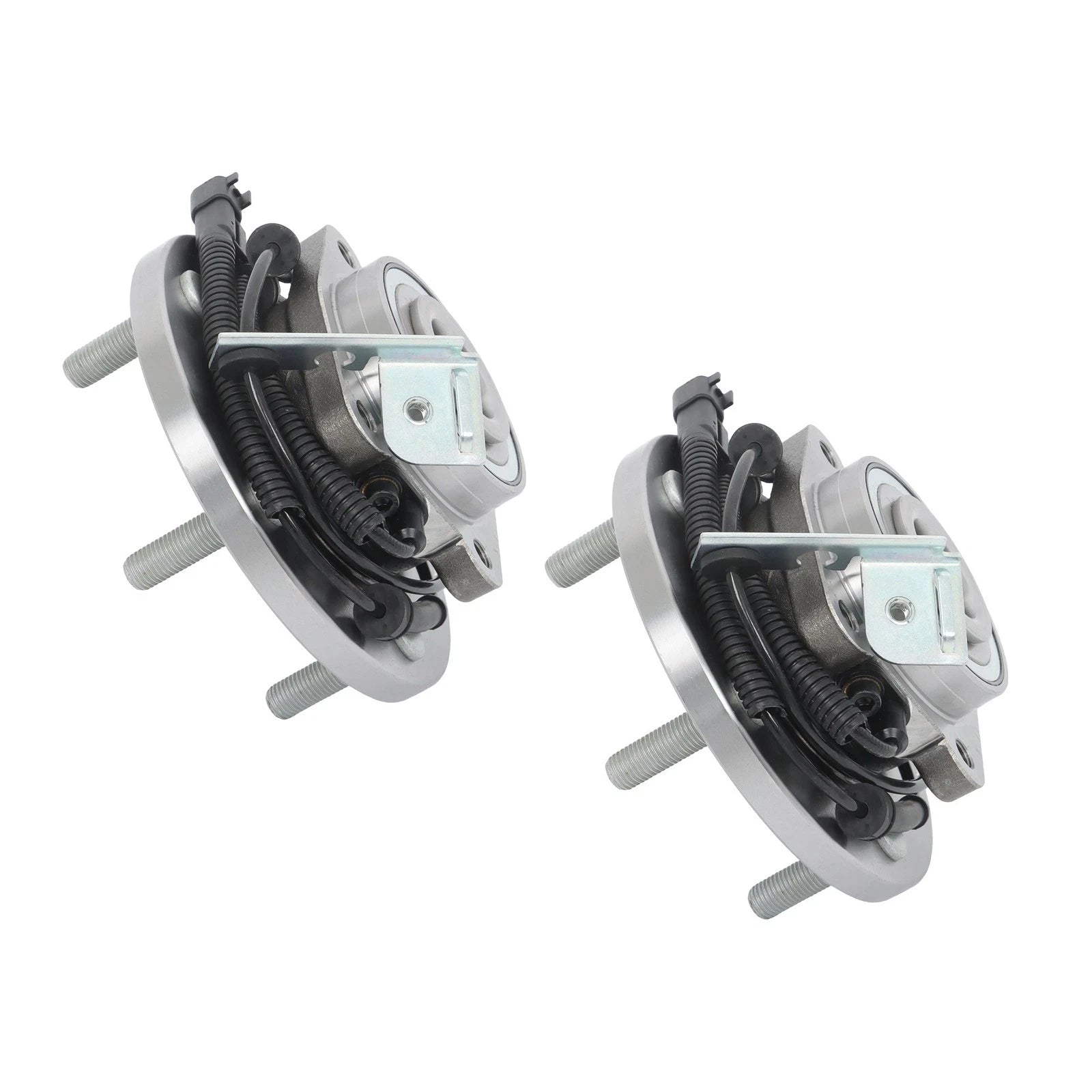 Pair Front Wheel Bearings and Hubs for Dodge Grand Caravan (2008–2020)
