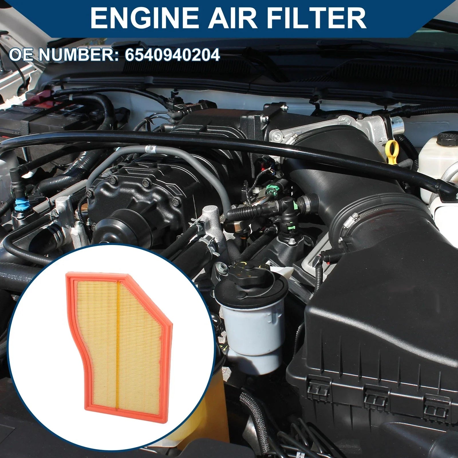 Engine Air Filter for MERCEDES-BENZ GLB247 GLB200d 2.0L (2019) - 1 x Pc