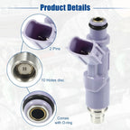 6 x Fuel Injector Nozzles for Lexus IS300 (1999-2005) 3.0L