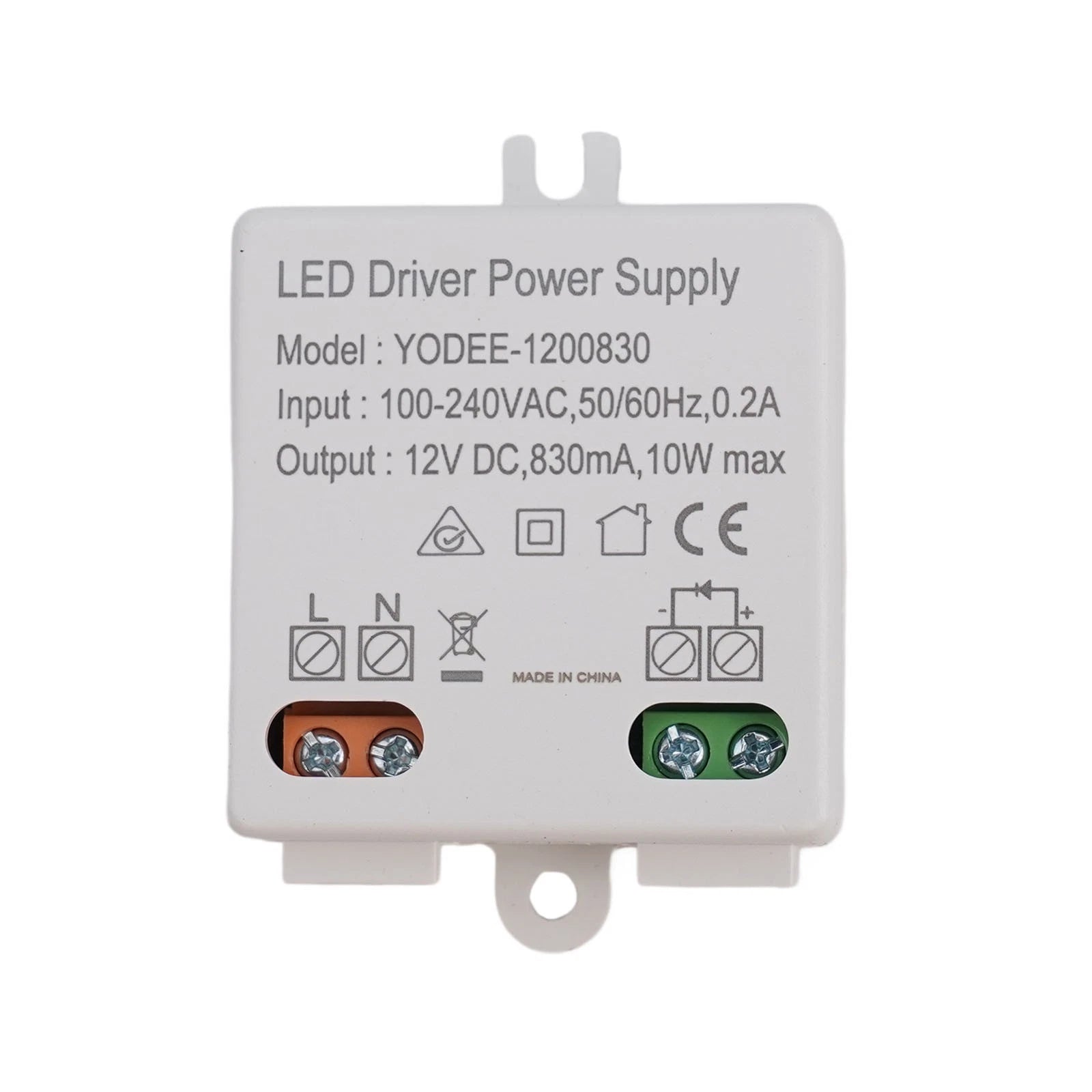 AC to DC LED Driver Power Supply with Short Circuit Protection
