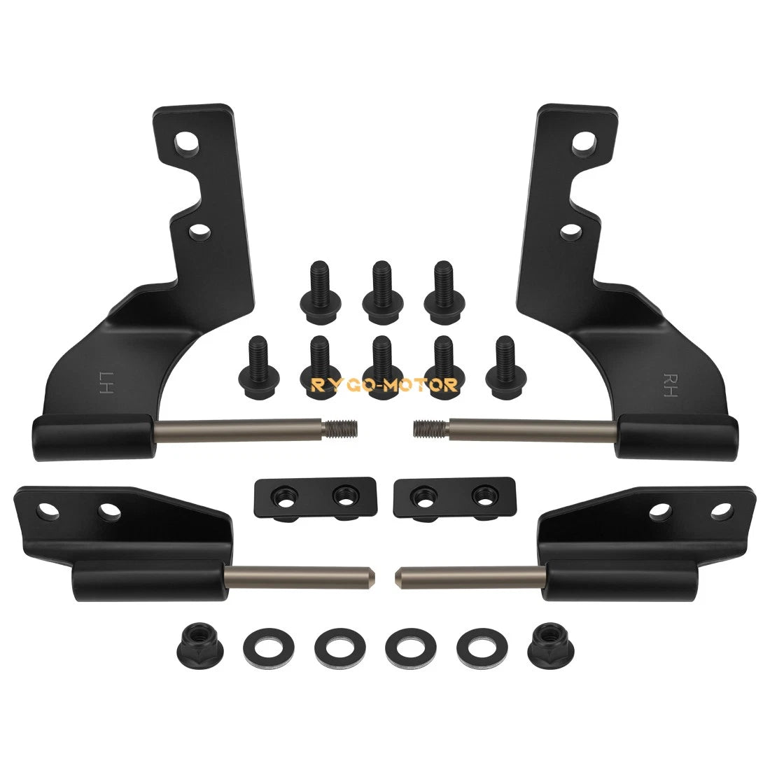 Half Door Hinge Hardware Kit for Polaris Ranger XP 1000 Crew (2018–2023)