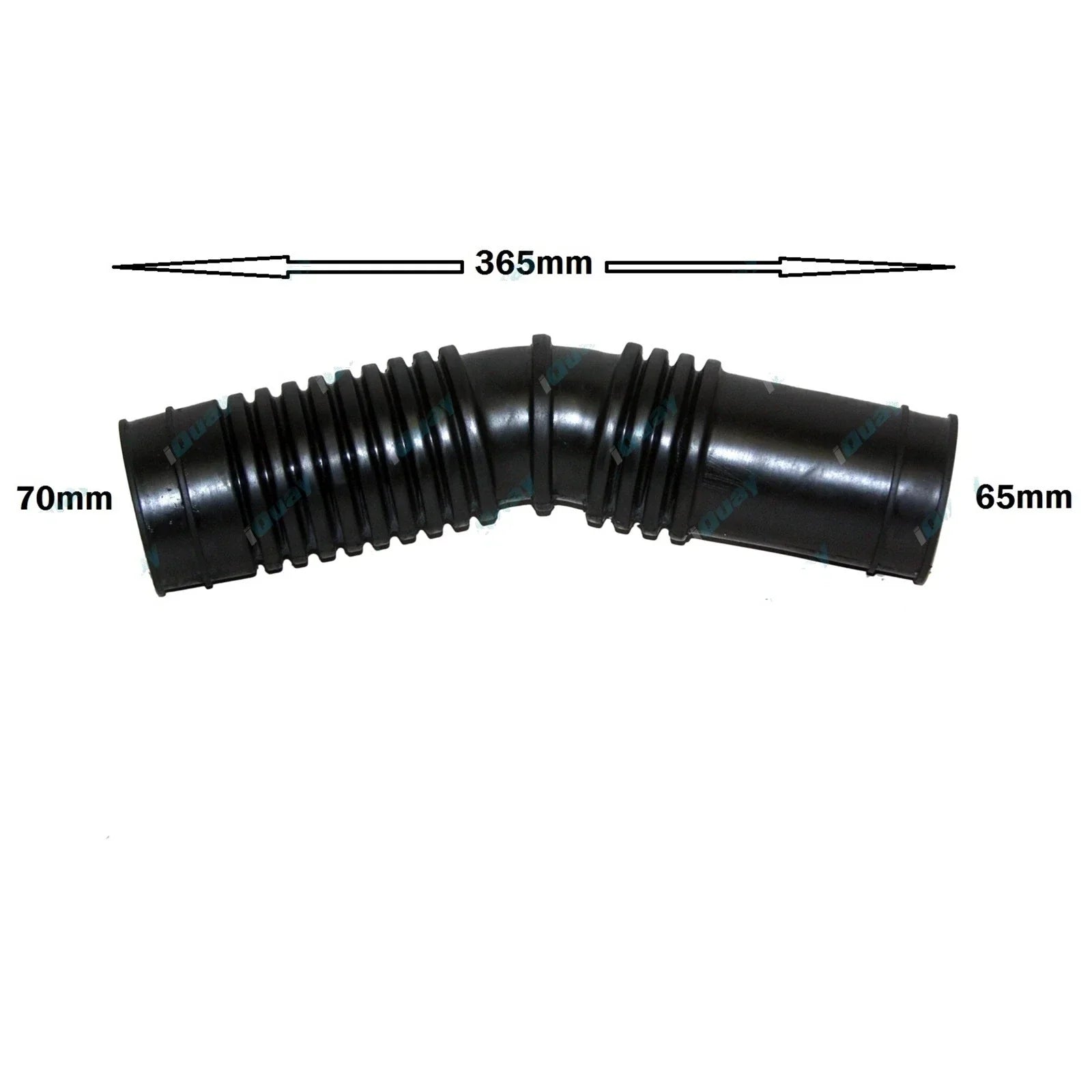 Rubber Air Cleaner Intake Hose for Hiace Van Diesel 1989-2000 (2 x)