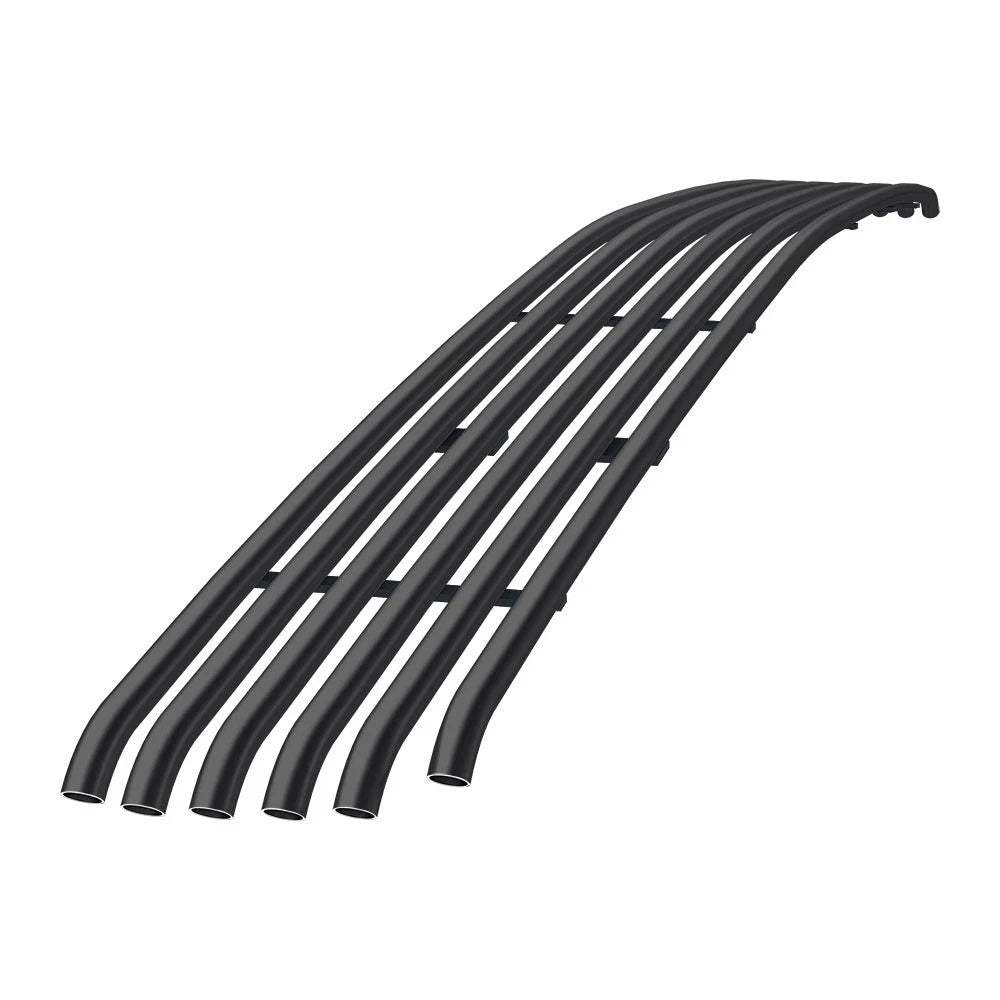 Lower Stainless Black Tubular Grille for Chevy Silverado 2500/3500 HD (2007–2010)