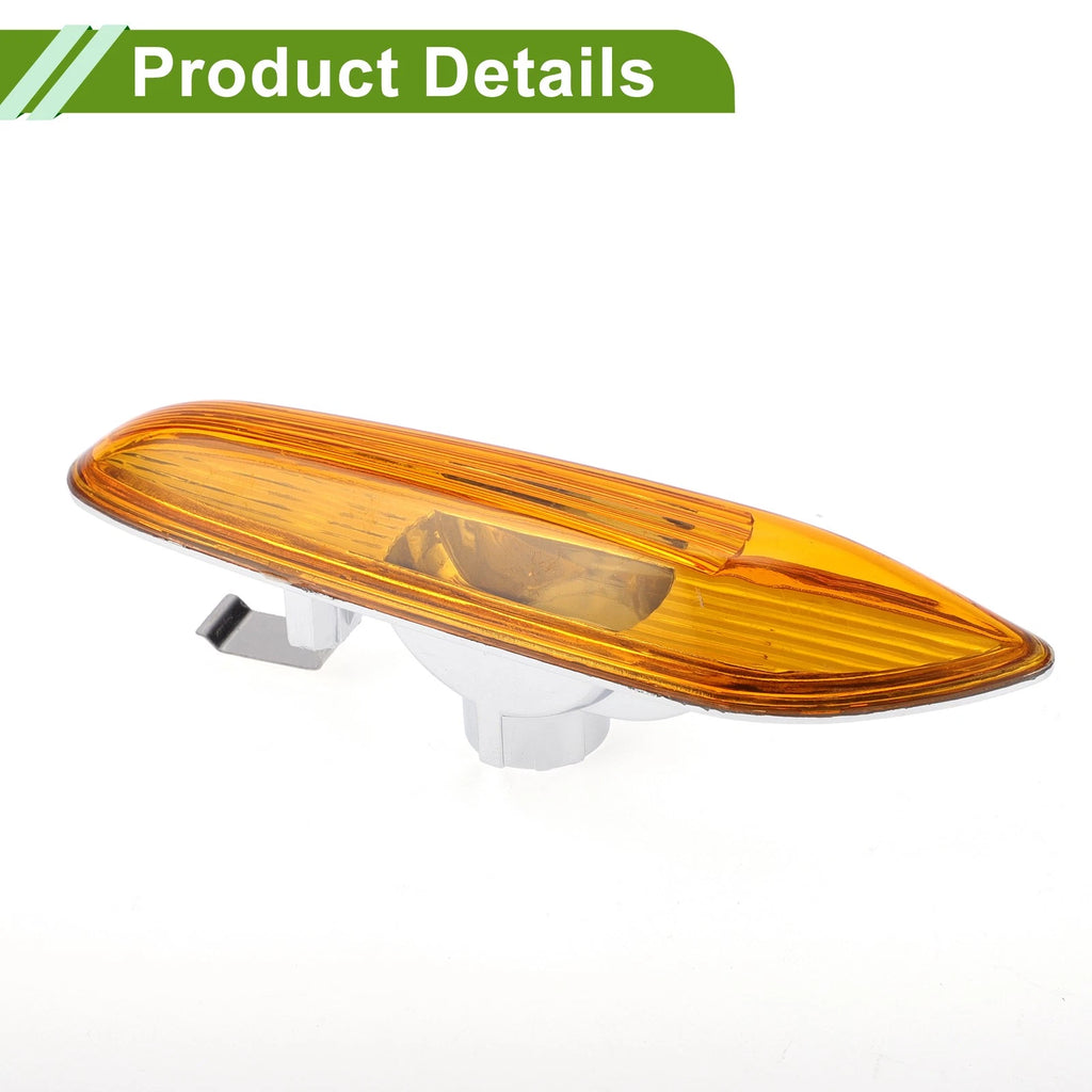 1 Pc Left Side Marker Light Cover for BMW 320i (2002–2005) 63137165913 Yellow