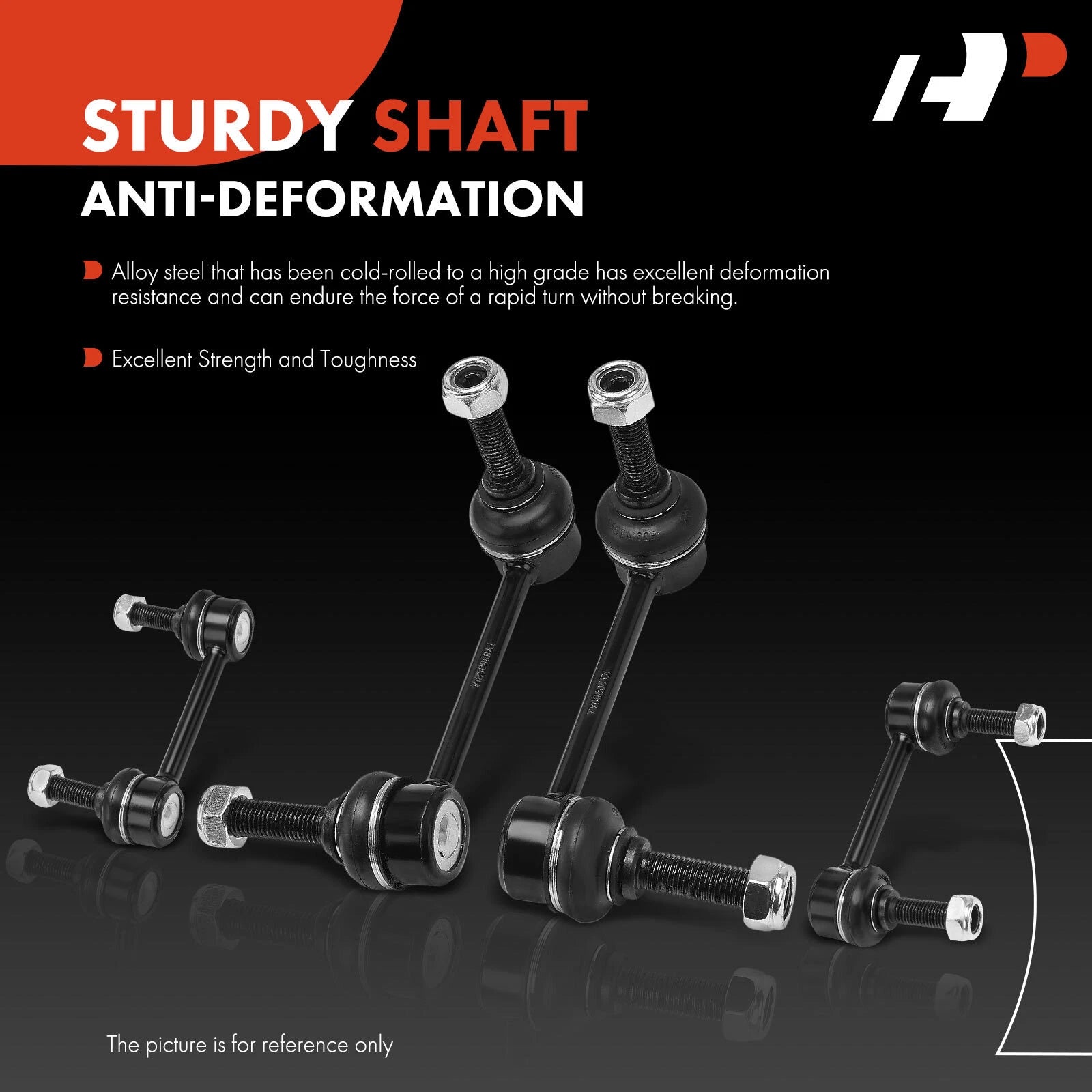 Set of 4 Stabilizer Bar Links for Jeep Grand Cherokee (2012–2015)