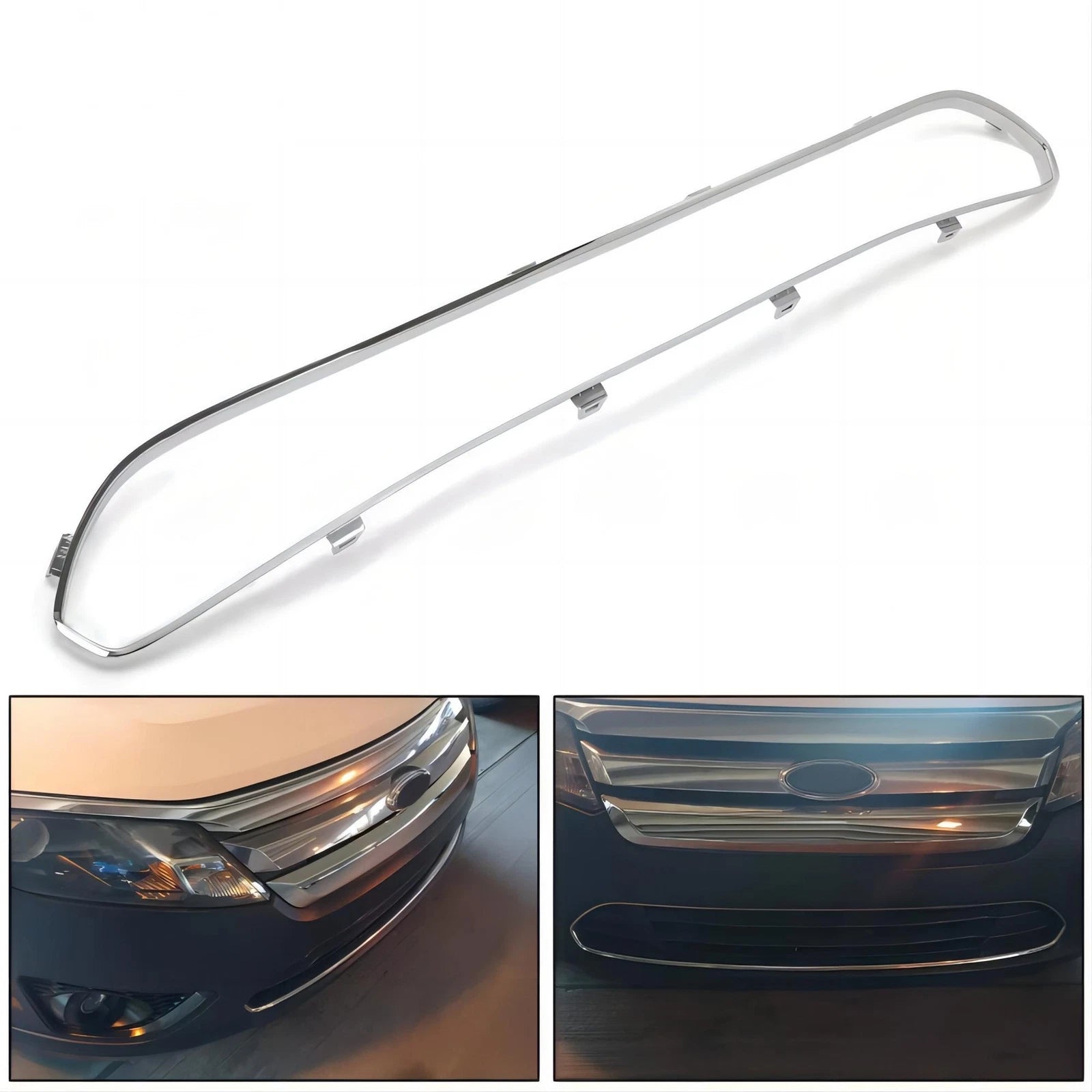 Front Bumper Cover Grille Molding for Ford Fusion (2010–2012)