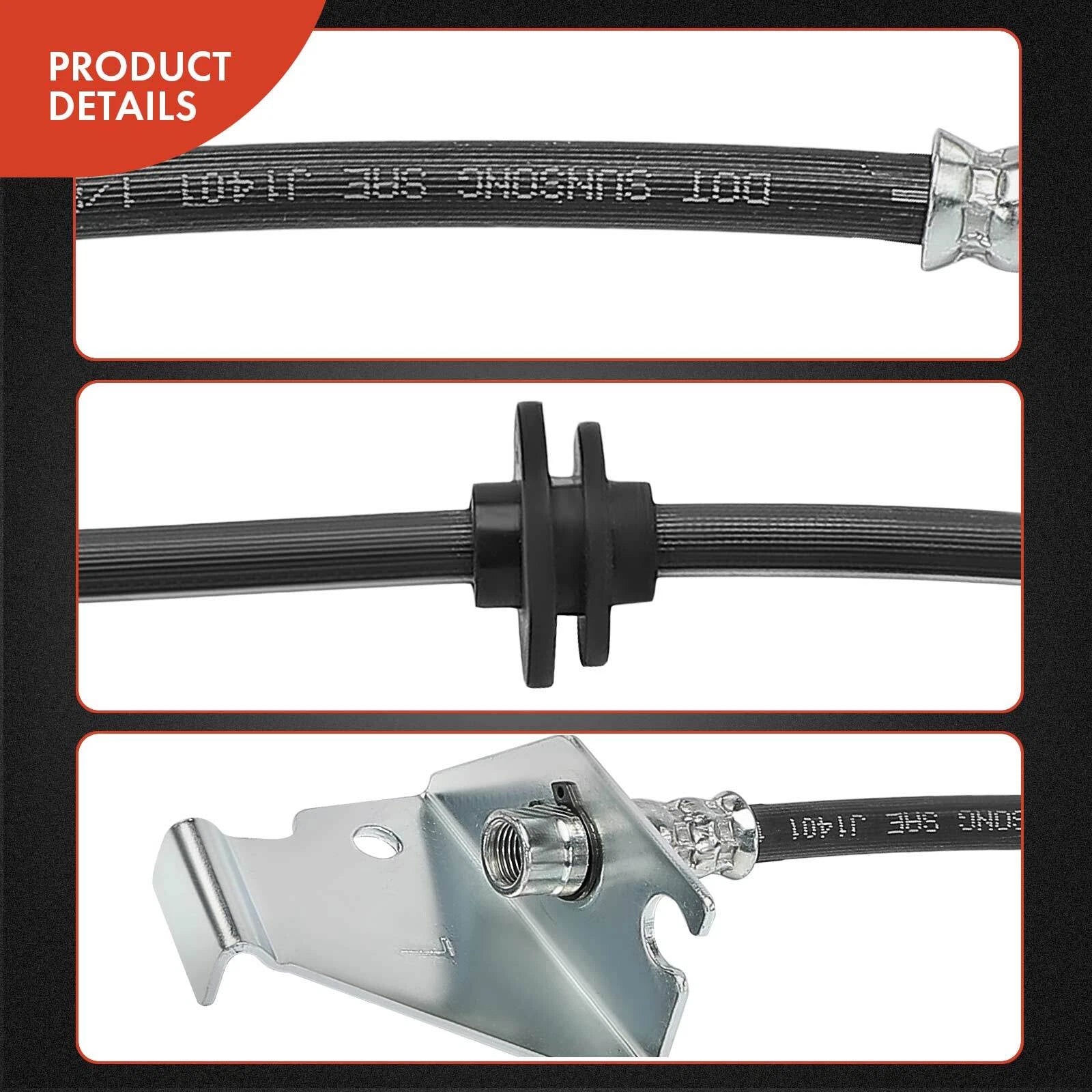 Front Driver Brake Hydraulic Hose for Chevy SS (2014-2017)