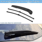 Set of 2 Rear Windshield Wiper Blade Arms for BMW X1 F48 (2015–2022)