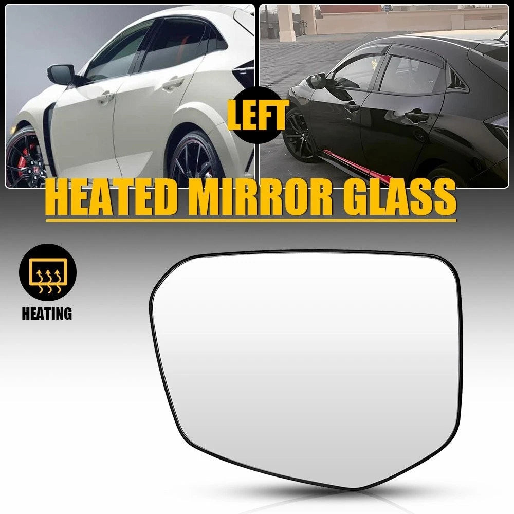 Driver Side Heated Mirror Glass for Honda Civic EXV (2016–2021)