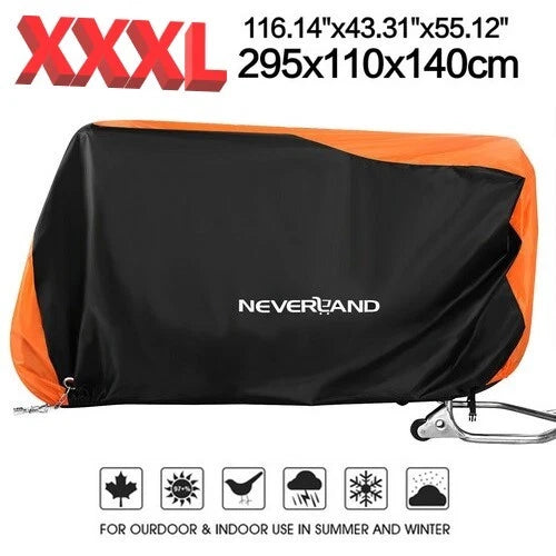 Motorcycle Cover for Honda VTX1300C (295110140cm) Waterproof Protector