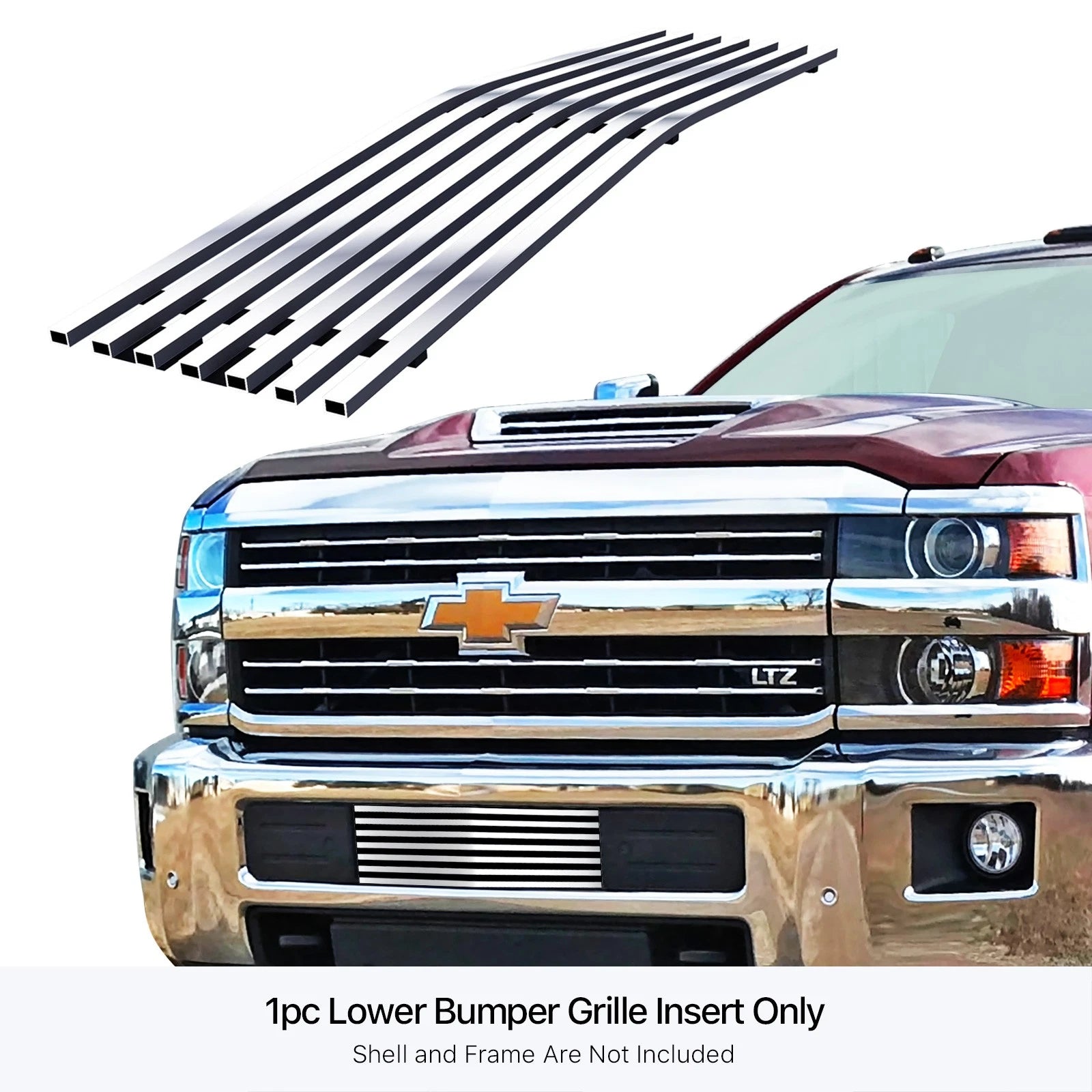 Billet Grille Insert for Chevy 2500HD/3500HD (2015-2019)