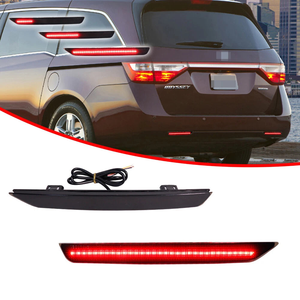 Smoked Bumper Reflector Signal Lights for Honda Odyssey (2011–2017)