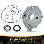 Rear Brake Backing Plate Kit with Bearing Seals for Honda Fourtrax 300 (1988–2000)
