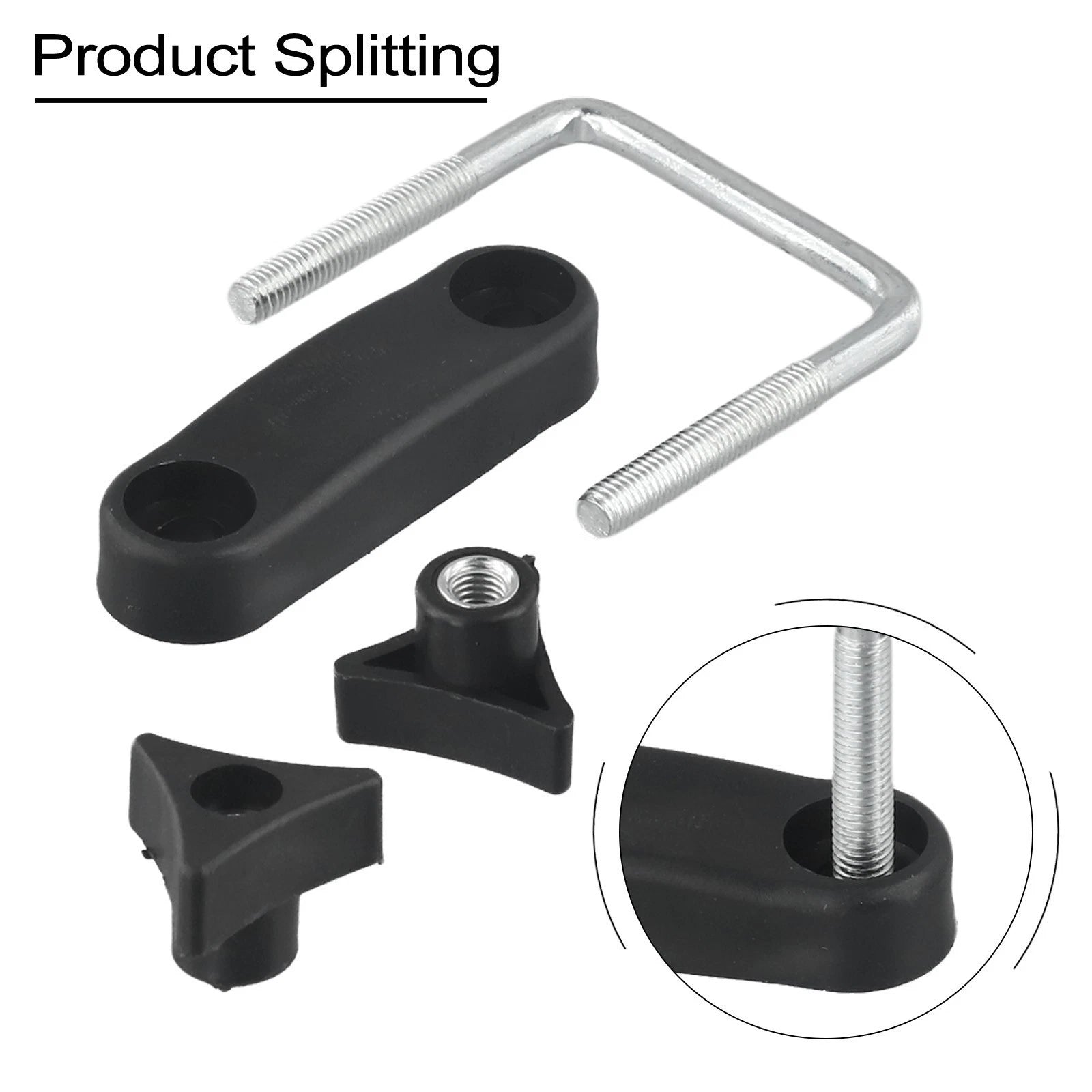 Adjustable U Bolt Roof Rack Clamps for Luggage Frame (2010–2023)