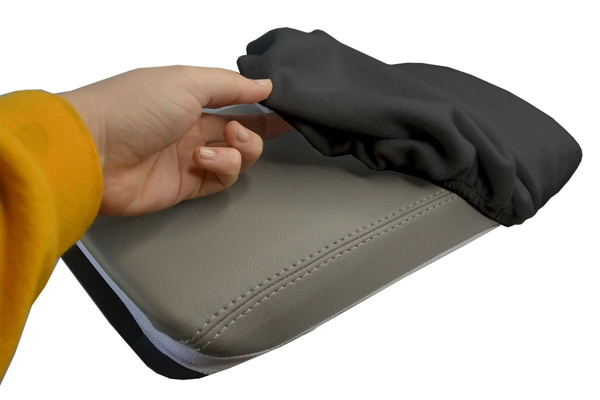 Armrest Cover Protector for Lexus RX350 (2010–2015) Black Fleece