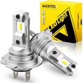 2X AUXITO LED H7 High/Low Beam Conversion Kit Bulbs 6000K