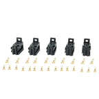 5pcs 12V/24V 60AMP 5-Pin Relay Socket