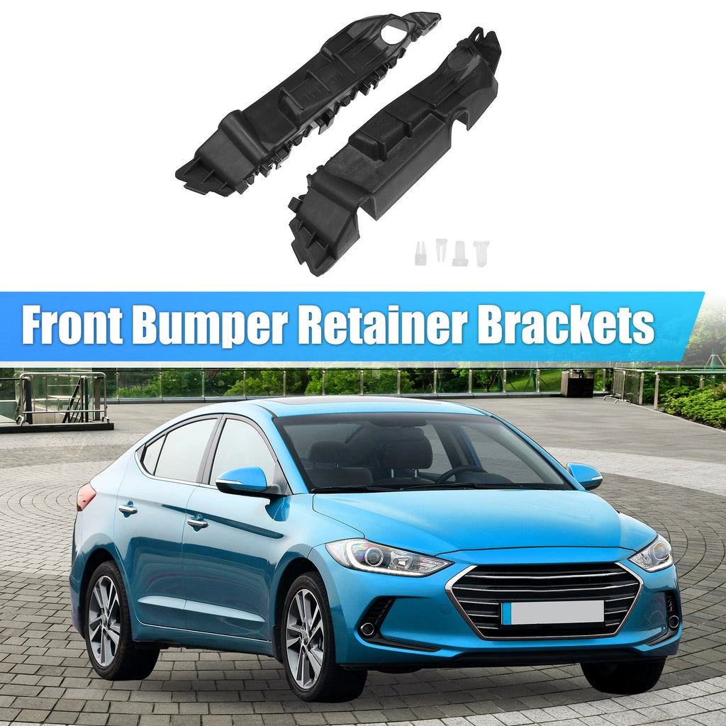 1 Pair Front Bumper Mounting Support Bracket No. 86514F2AA0 for Hyundai Elantra (2017–2020)
