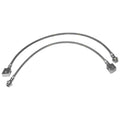 Extended Braided Brake Lines Hose 5-8in Lift Kit for Ford Maverick